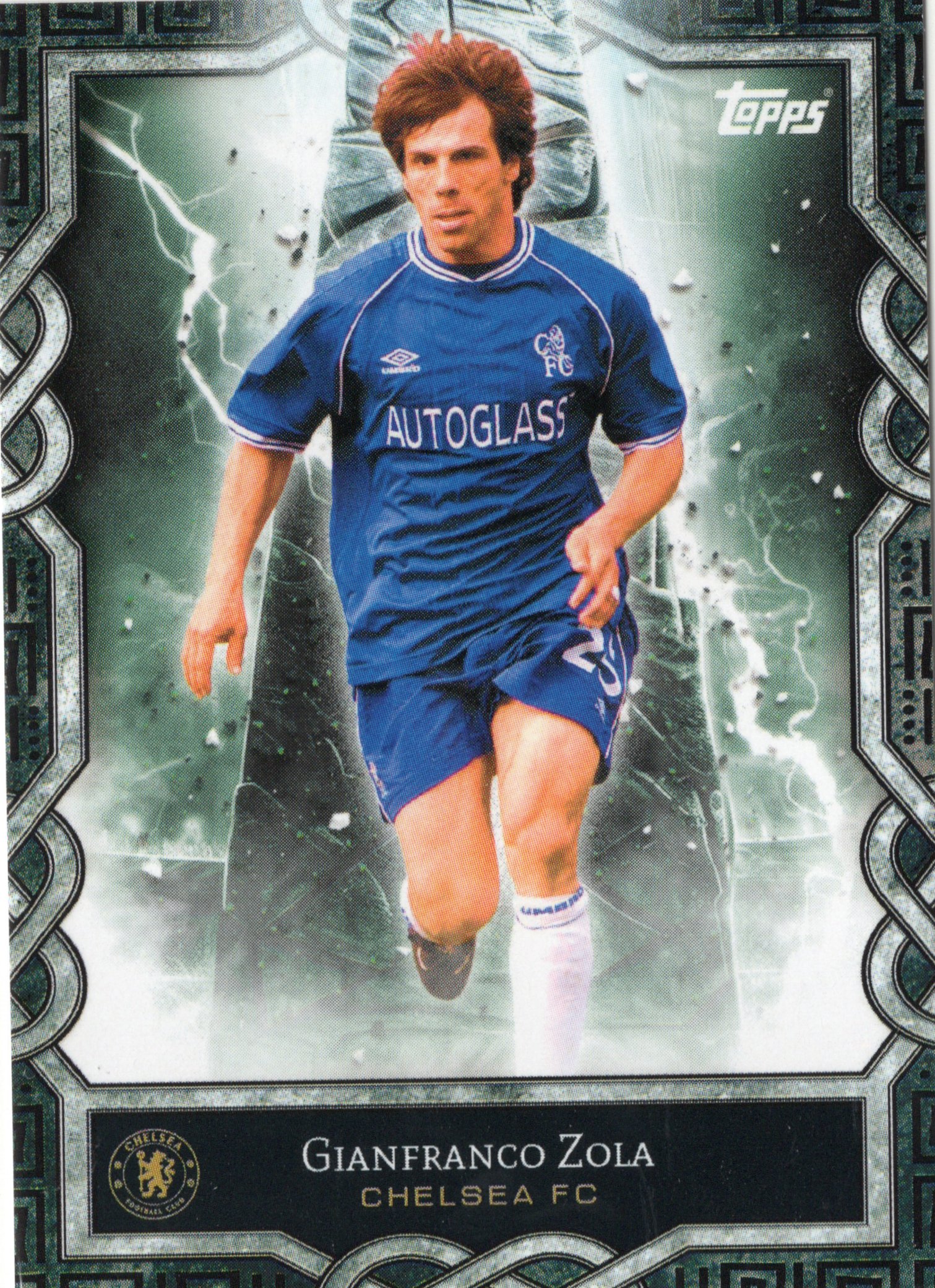 I*G様 【正規品】チェルシー　ZOLA 25 チェルシー(Chelsea)99-01 H #25 ゾラ(Zola)長袖 - USEDサッカー