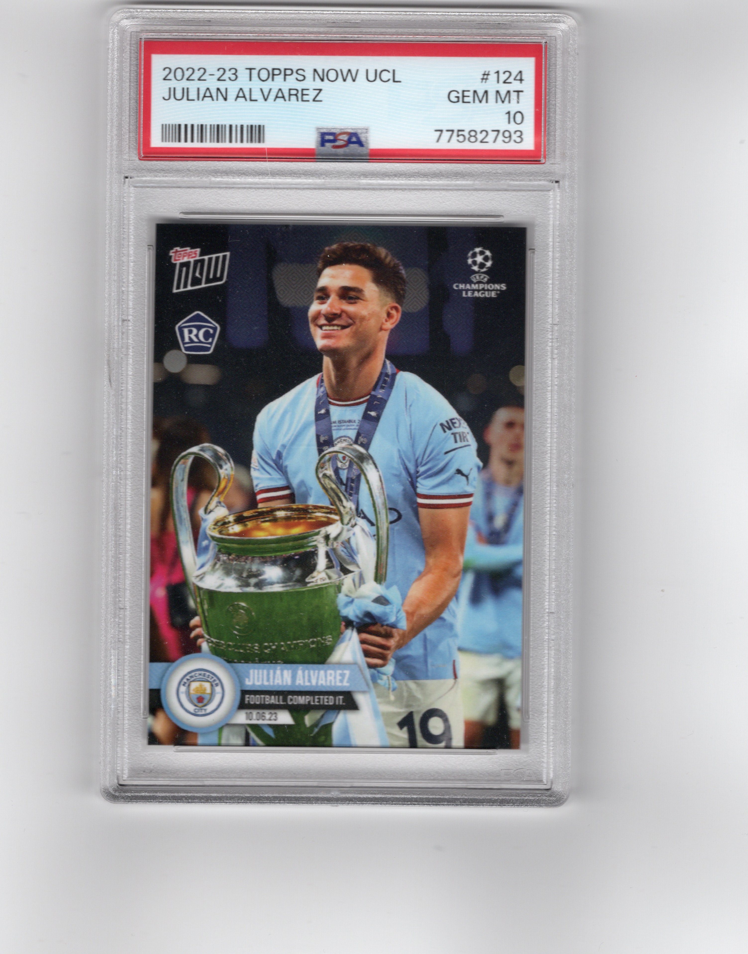 topps now Julian Alvarez UCL 014 アルバレス JULIAN ALVAREZ RC 80