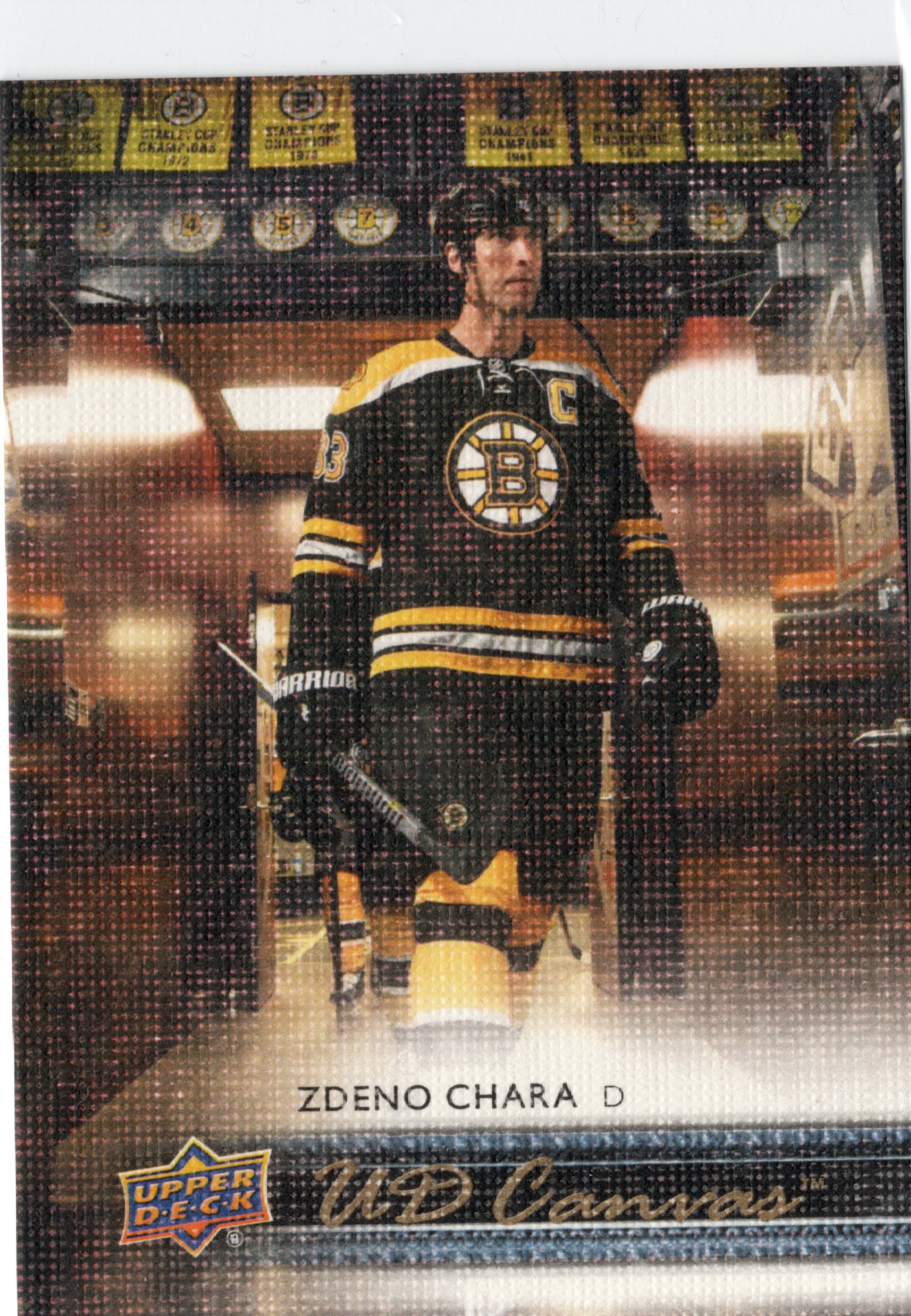 2014-15 Upper Deck UD Canvas #C127 Zdeno Chara