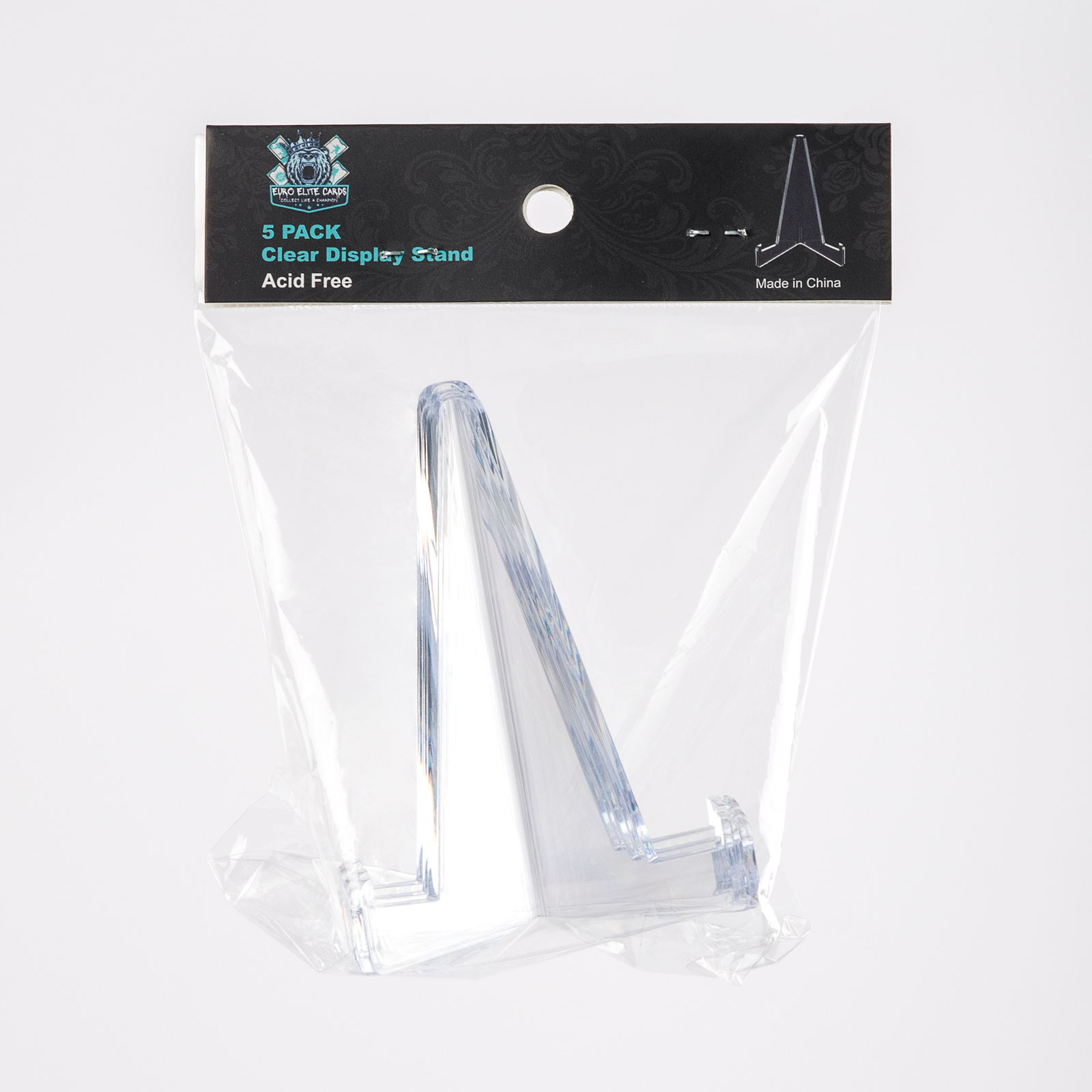 Euro Elite Card Stand - 5-pack