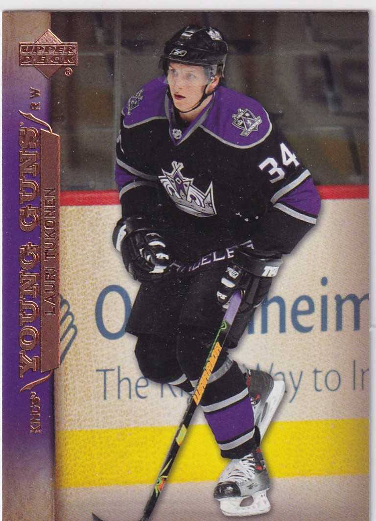  2007-08 Upper Deck #224 Lauri Tukonen YG RC