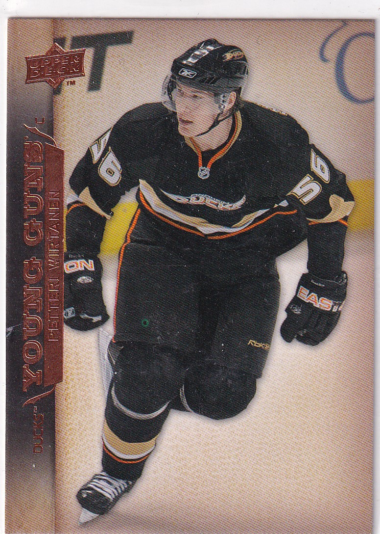  2007-08 Upper Deck #451 Petteri Wirtanen YG RC