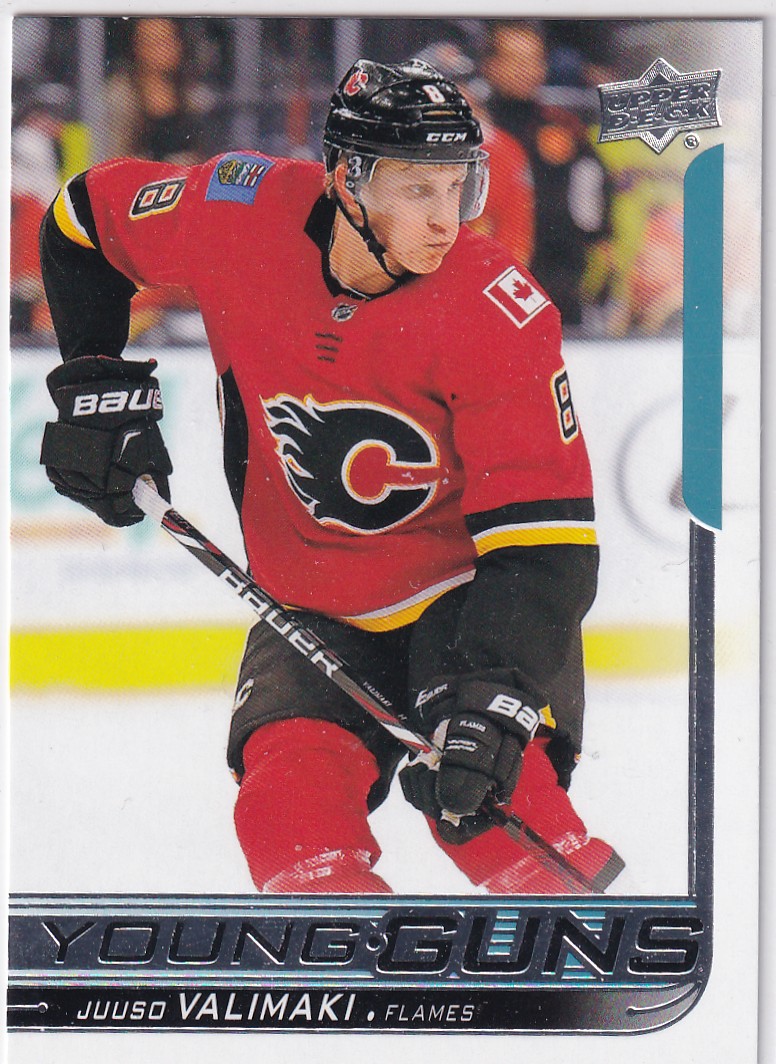  2018-19 Upper Deck #477 Juuso Valimaki YG RC Välimäki