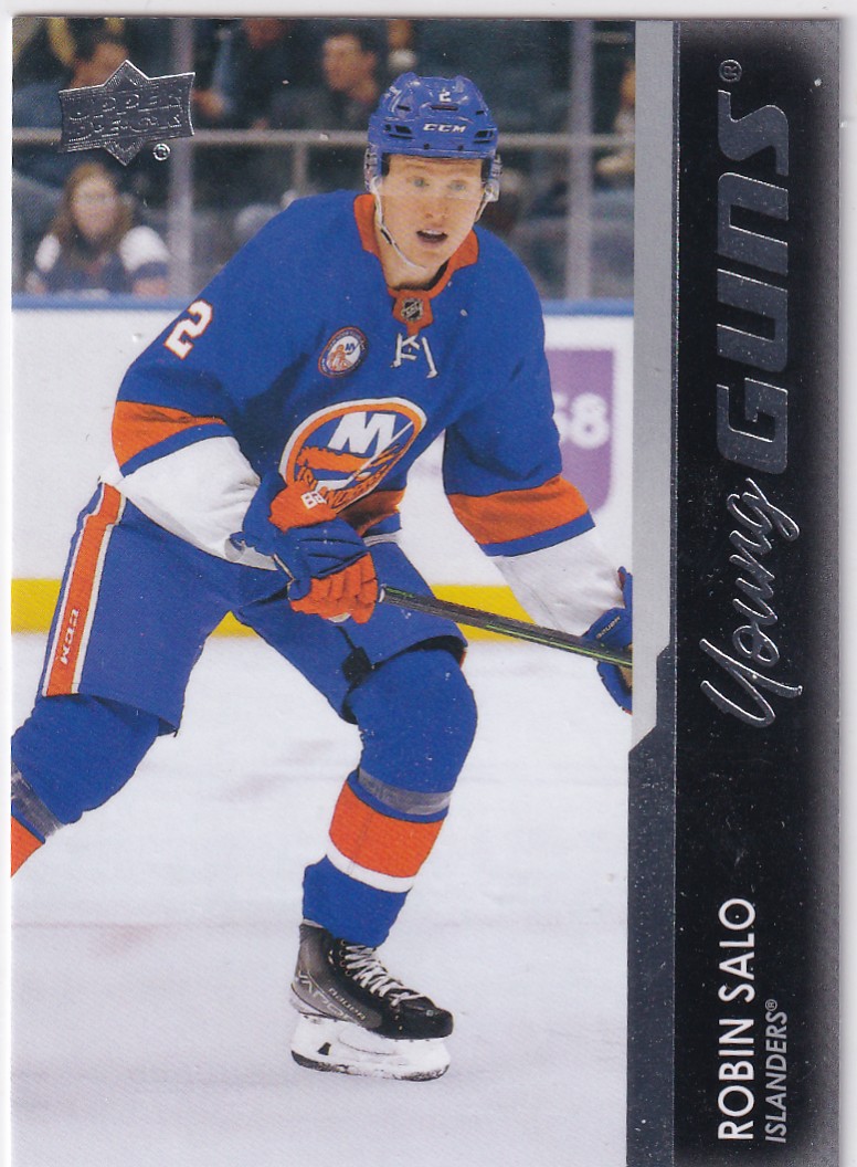  2021-22 Upper Deck #726 Robin Salo YG RC