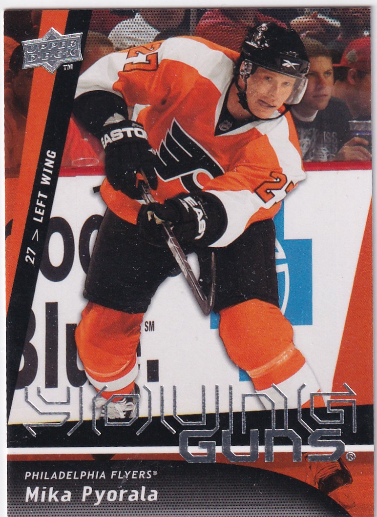  2009-10 Upper Deck #230 Mika Pyorala YG RC Pyörälä