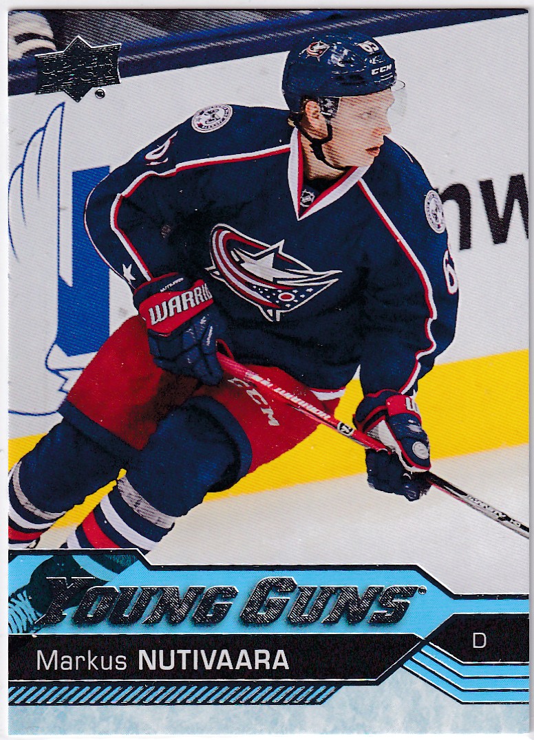 2016-17 Upper Deck #457 Markus Nutivaara YG RC