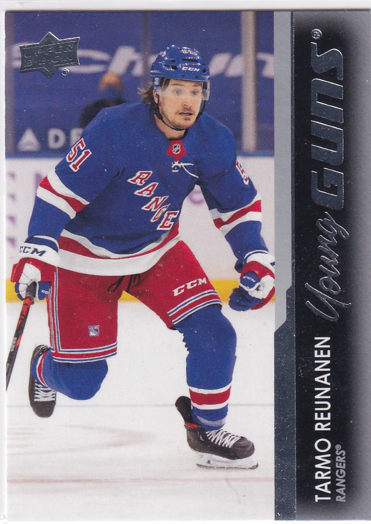  2021-22 Upper Deck #207 Tarmo Reunanen YG RC