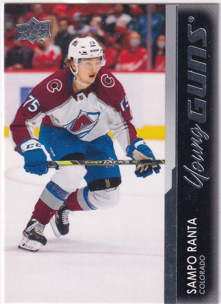  2021-22 Upper Deck #457 Sampo Ranta YG RC