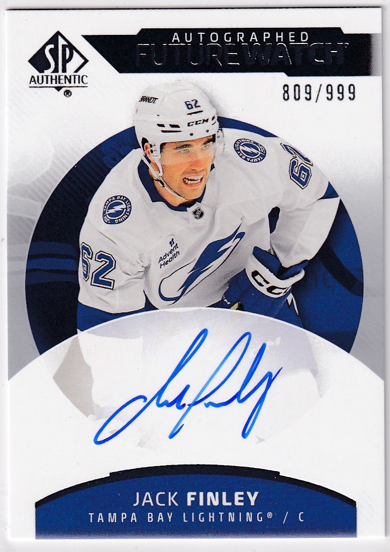 2025-26 SP Authentic #106 Jack Finley FW AU/949* RC