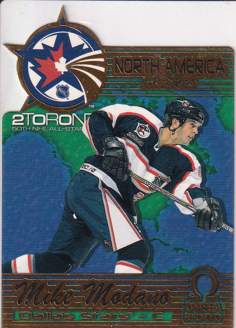 1999-00 Pacific Omega North American All-Stars #4 Mike Modano