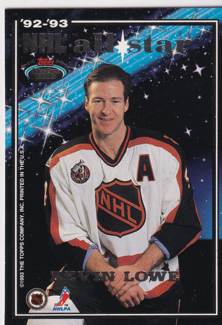 1993-94 Stadium Club All-Stars #19 Kevin Lowe/Garth Butcher