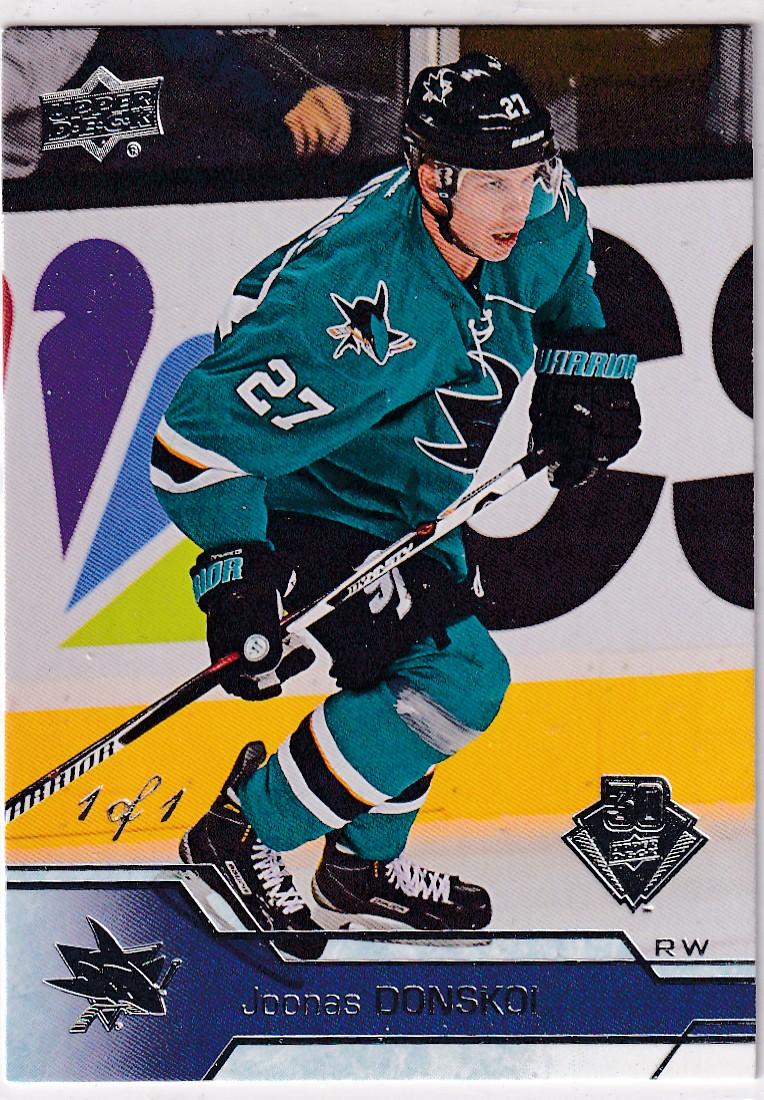 2016-17 Upper Deck #404 Joonas Donskoi 1/1