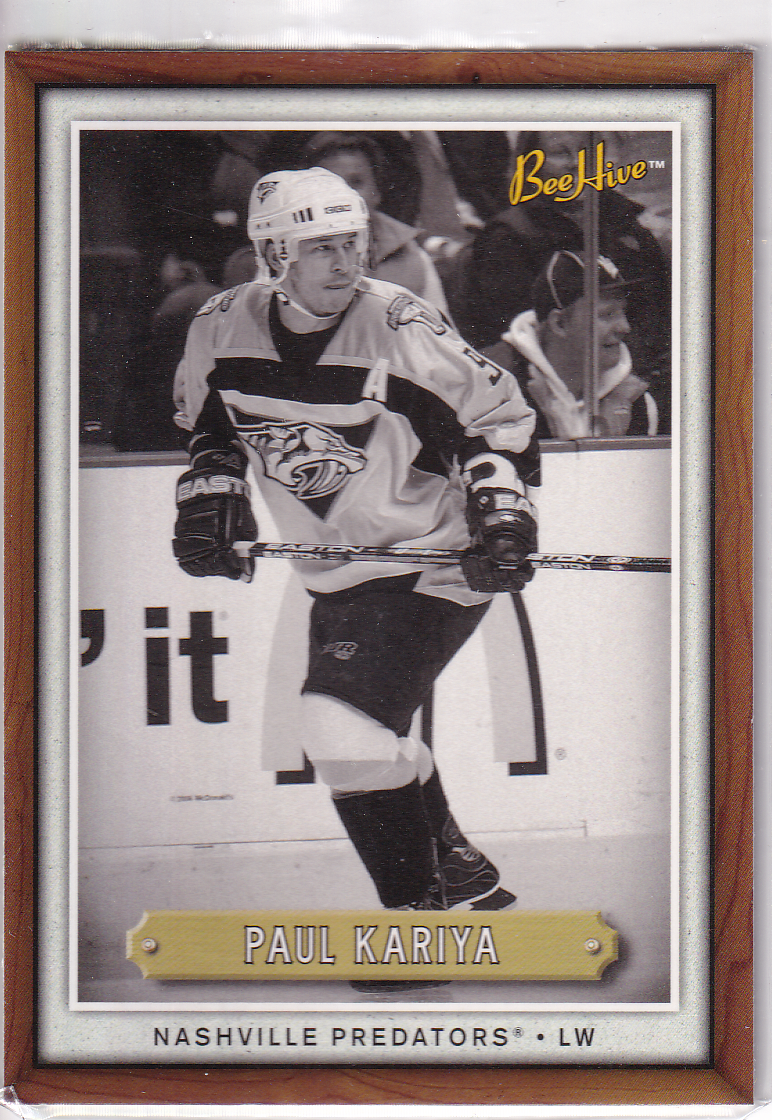 2006-07 Beehive Wood #44 Paul Kariya