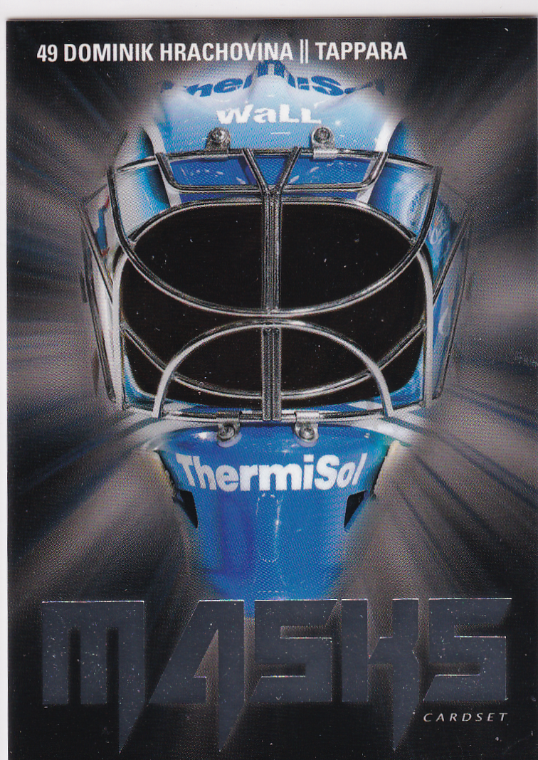 2017-18 Cardset Masks #7 Dominik Hrachovina