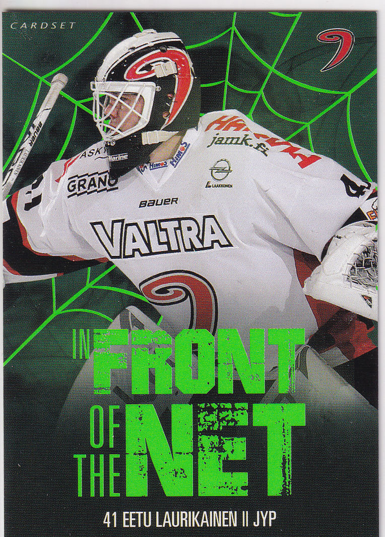 2017-18 Cardset In Front of the Net #IFOTN5 Eetu Laurikainen