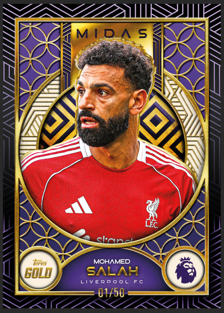 2025-26 Topps Premier League Gold Hobby Box --> FREE SHIPPING IN