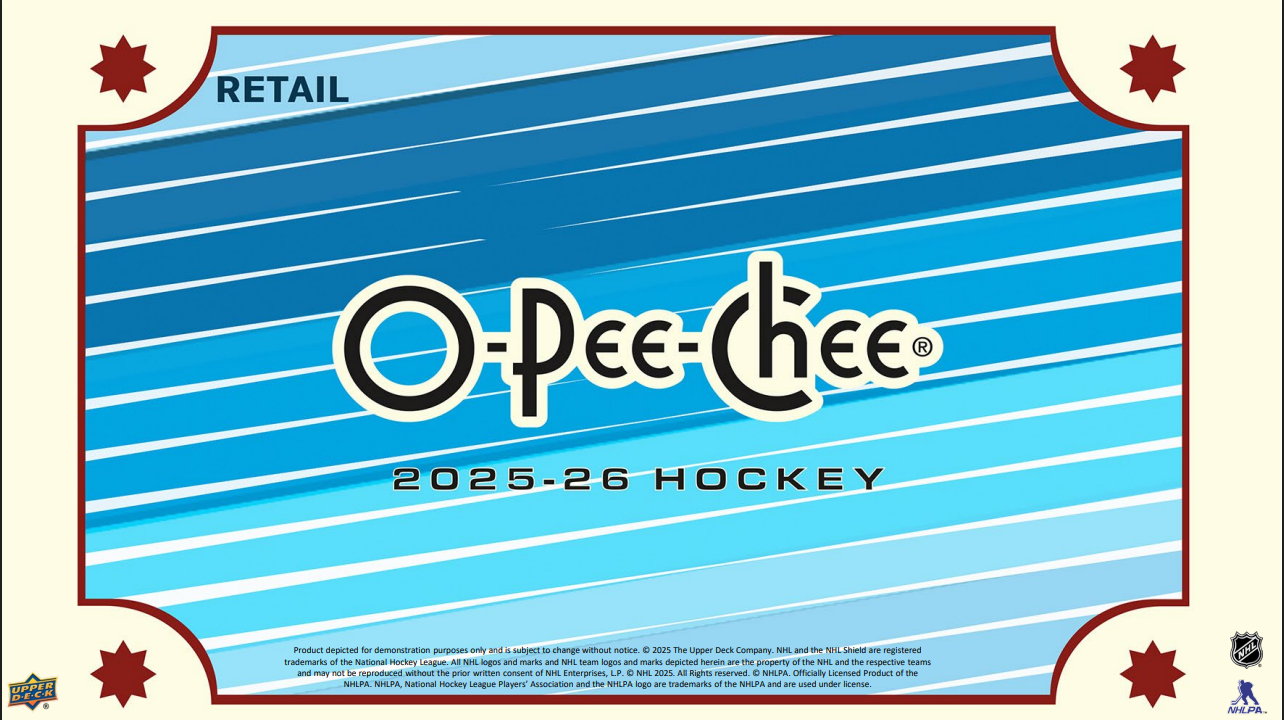 2025-26 Upper Deck O-Pee-Chee Hockey Blaster Box