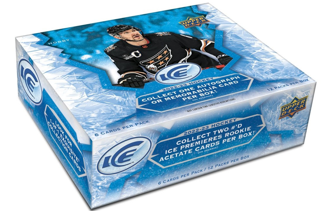2022-23 Upper Deck Ice Hockey Hobby Box