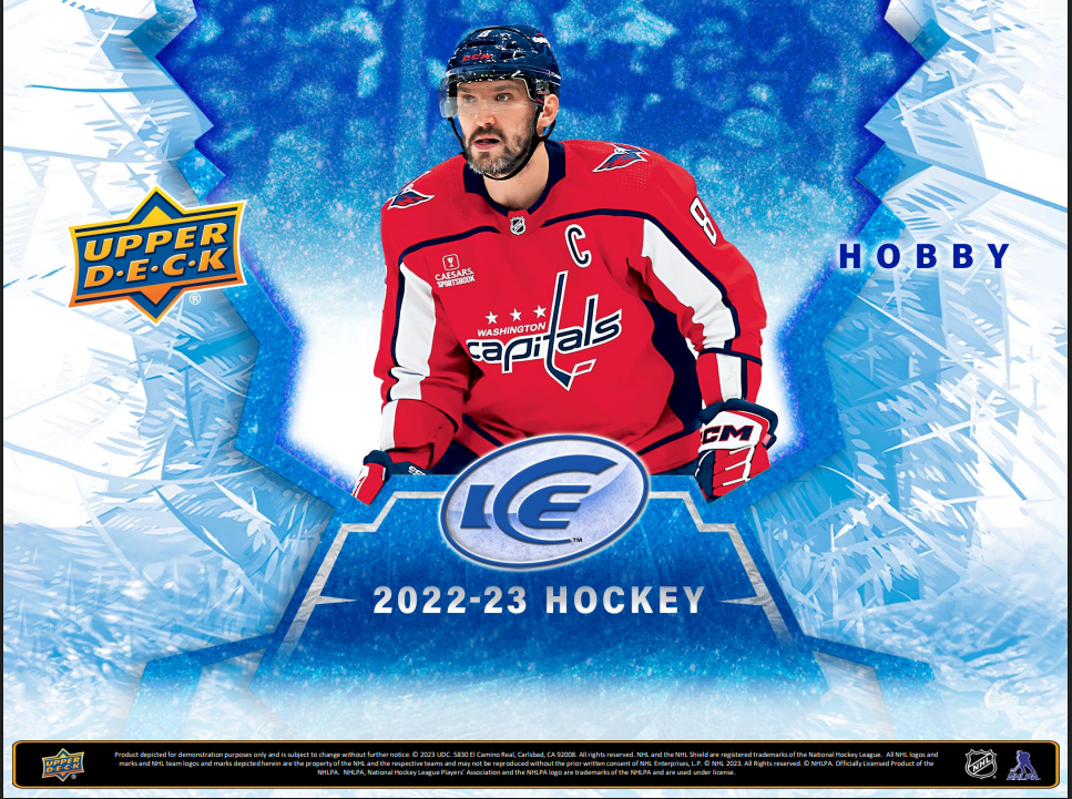 2022-23 Upper Deck Ice Hockey Hobby Box