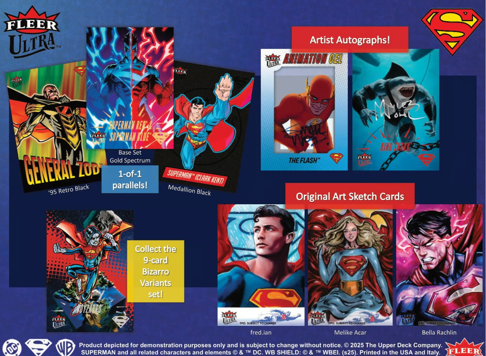 2025 Upper Deck Fleer Ultra Superman Hobby Box