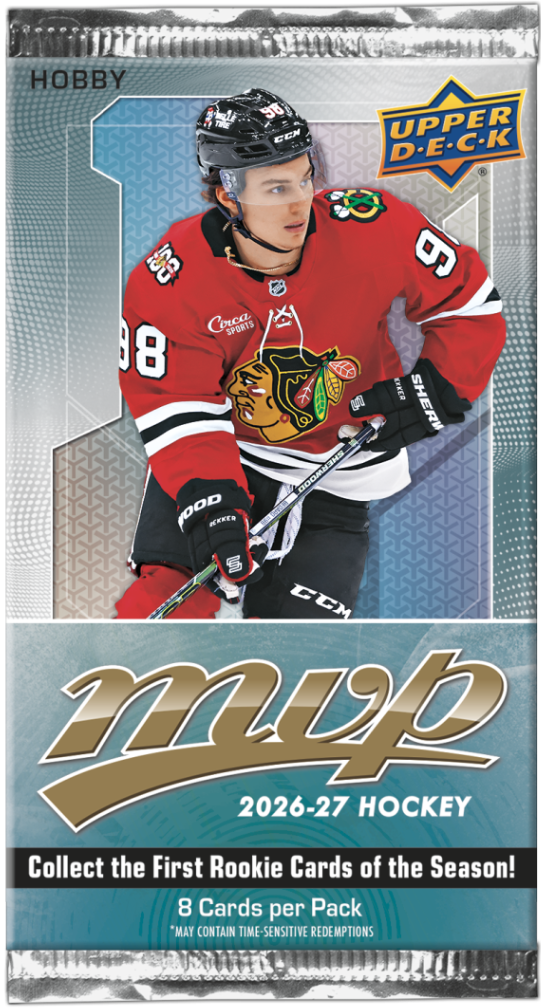 2026-27 Upper Deck MVP Hockey Hobby, irtopussi 1kpl