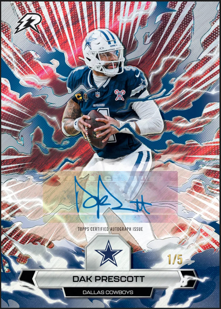 2025 Topps Resurgence Football Mega Box