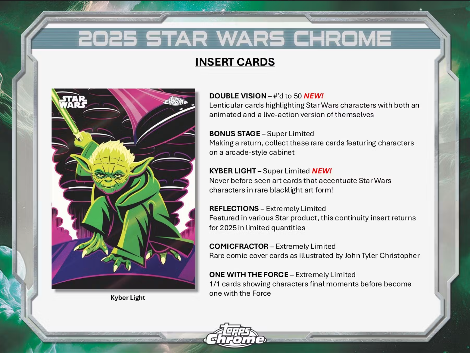 2025 Topps Star Wars Chrome Hobby Delight Box