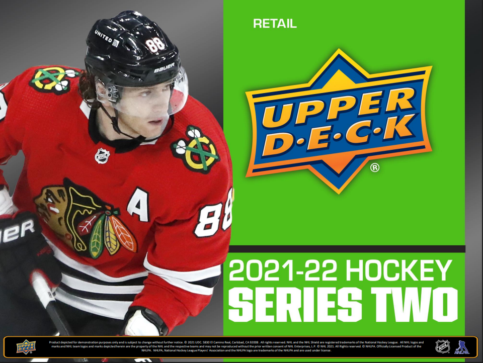2021-22 Upper Deck Series 2 Hockey Blaster Box