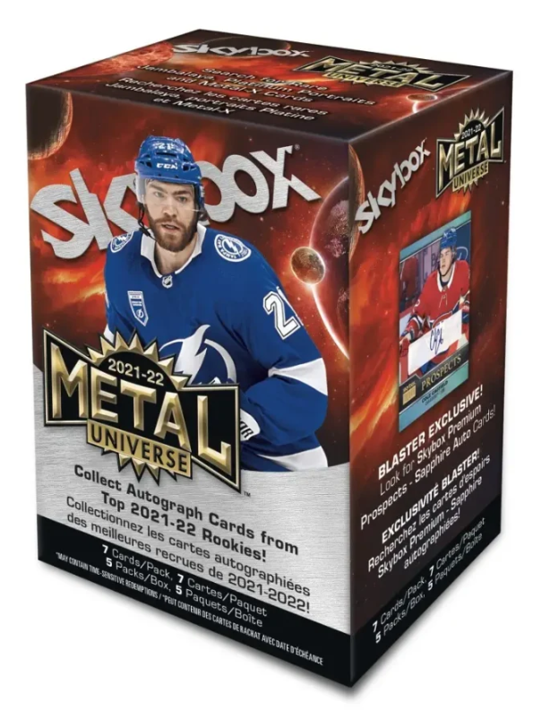 2021-22 Upper Deck Skybox Metal Universe Hockey Blaster Box