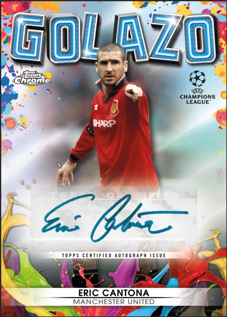 2021-22 Topps Chrome UEFA Champions League Soccer Hobby Box