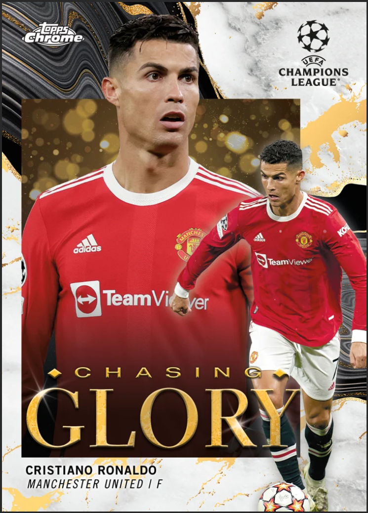 2021-22 Topps Chrome UEFA Champions League Soccer Hobby Box