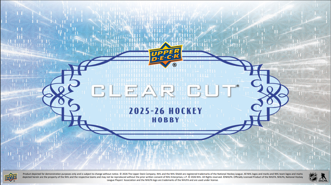 2025-26 Upper Deck Clear Cut Hockey Hobby Box