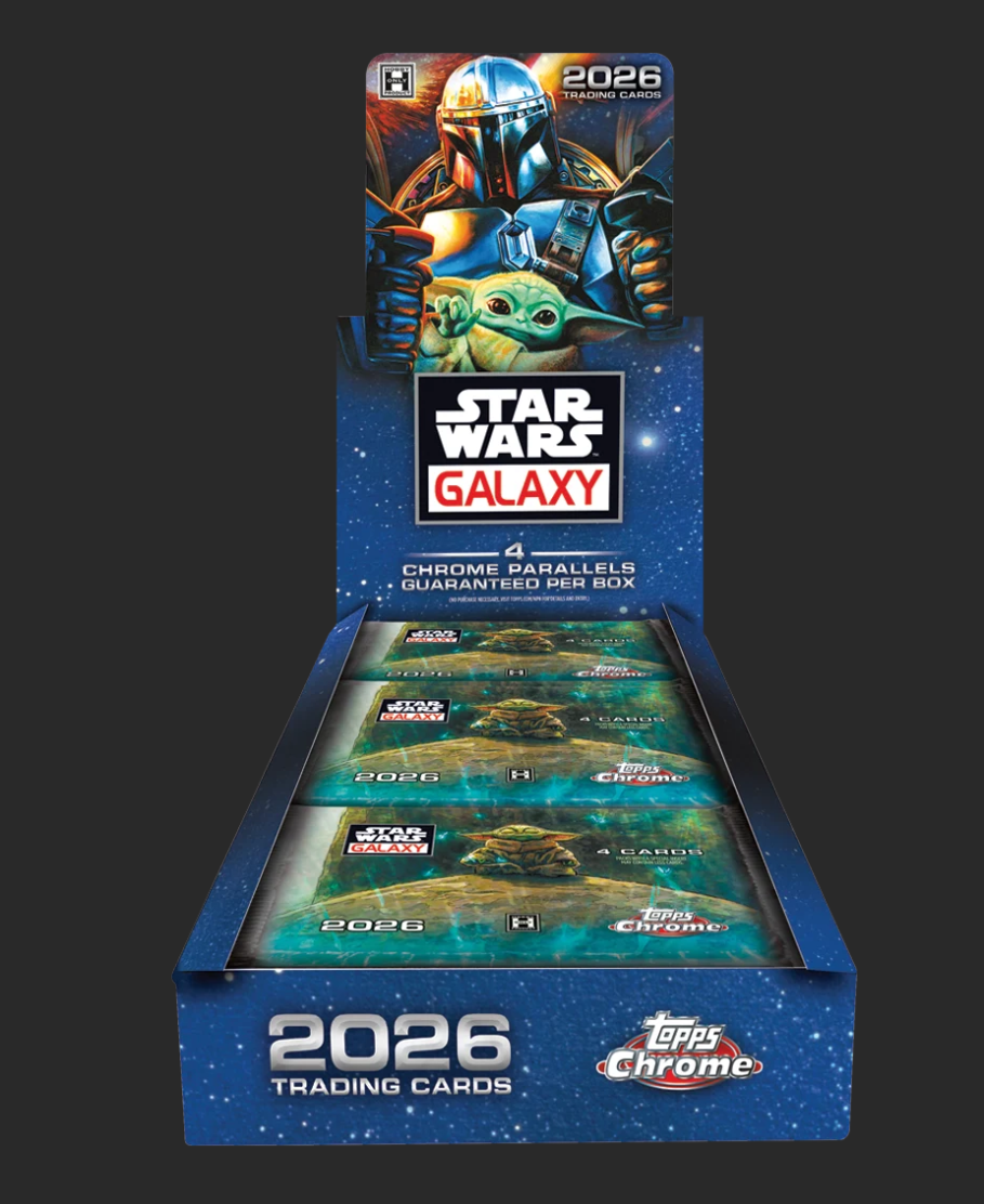 2026 Topps Star Wars Chrome Galaxy Hobby Box