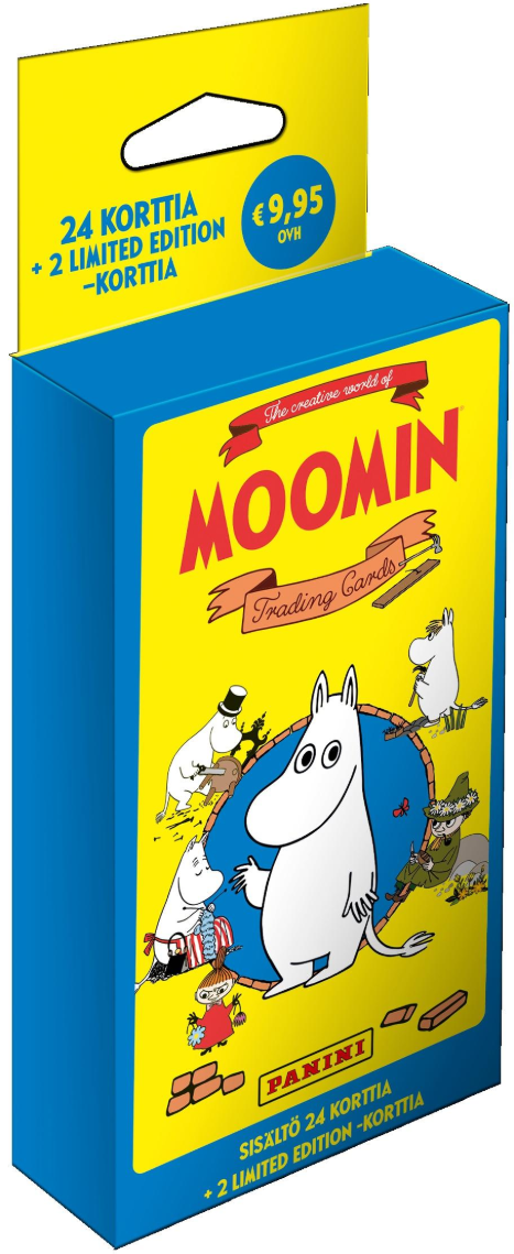 The Creative World of Moomin – box of 3 card packs