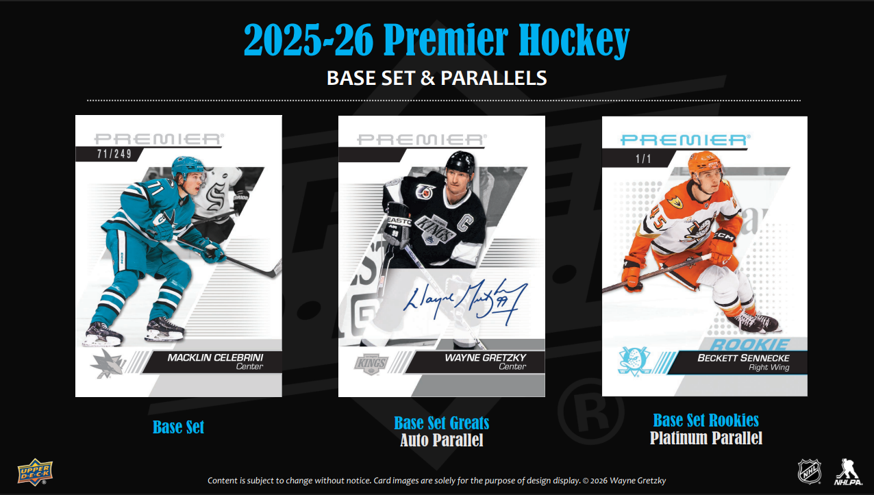 2025-26 Upper Deck Premier Hockey Hobby Box