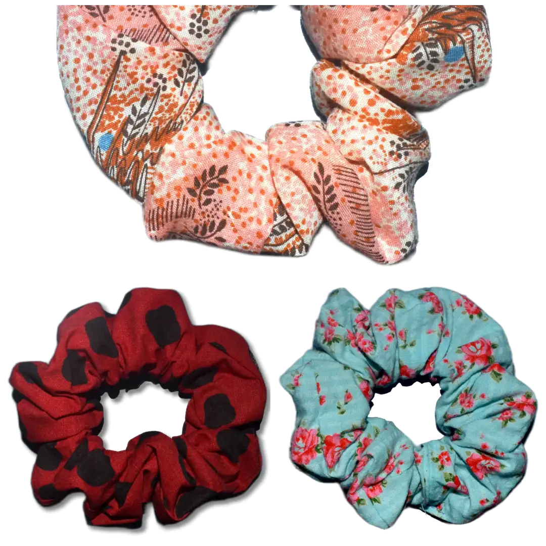 Muhkea hiusdonitsi puuvillaa