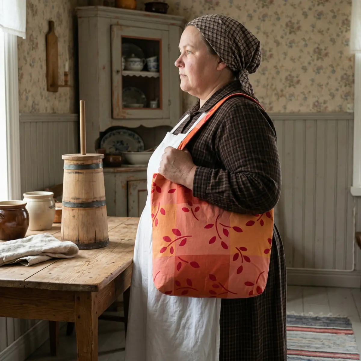 Puuvillainen kangaskassi