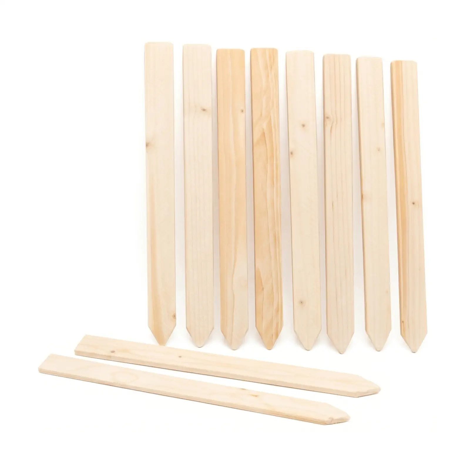 Kasvien merkkitikku 25 cm &ndash; K&auml;sittelem&auml;t&ouml;n kuusi (10 kpl)