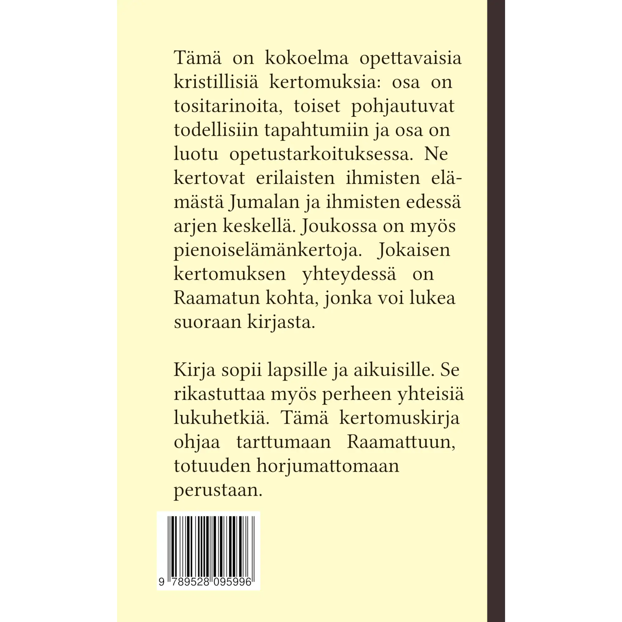 Kristillisi&auml; kertomuksia -kirja