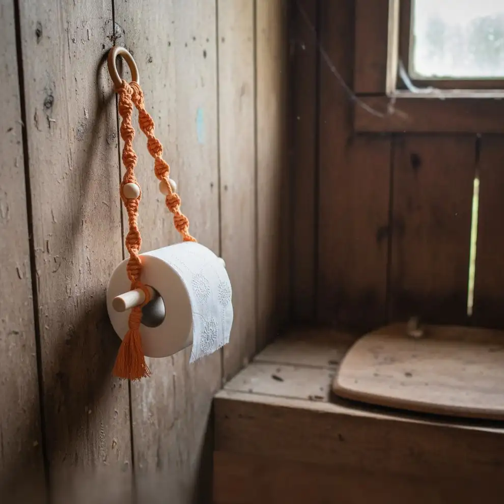 Makramee wc-paperiteline