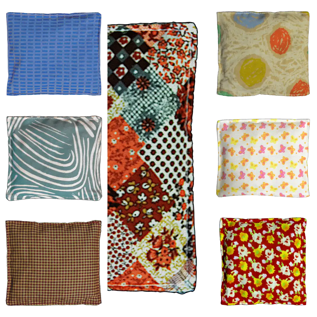 Perinteinen hernepussi oikeilla herneill&auml;